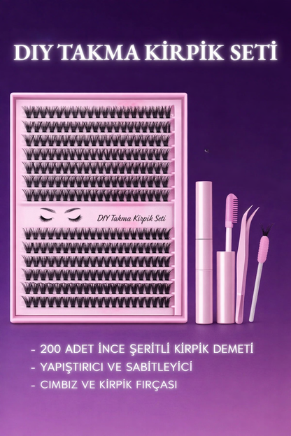 Veluna Takma Kirpik Seti