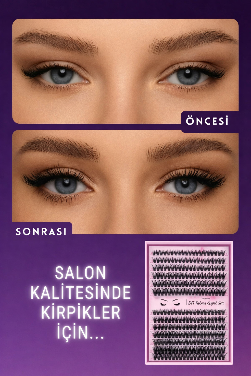 Veluna Takma Kirpik Seti